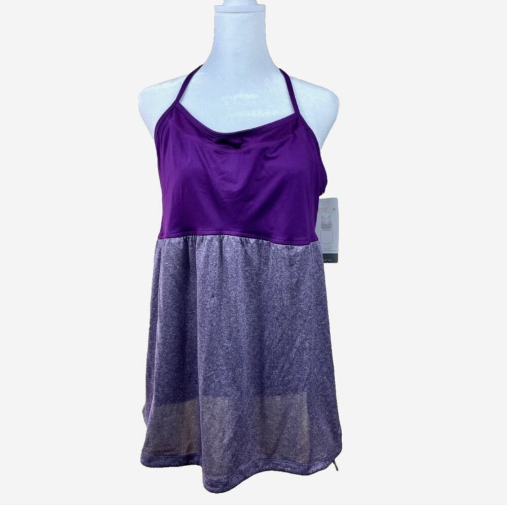 Champion C9 Purple High Performance Tank Top w/ Built-in Bra XXL